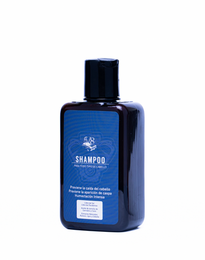 🚿 Shampoo 300ml: Para Cabello y Barba