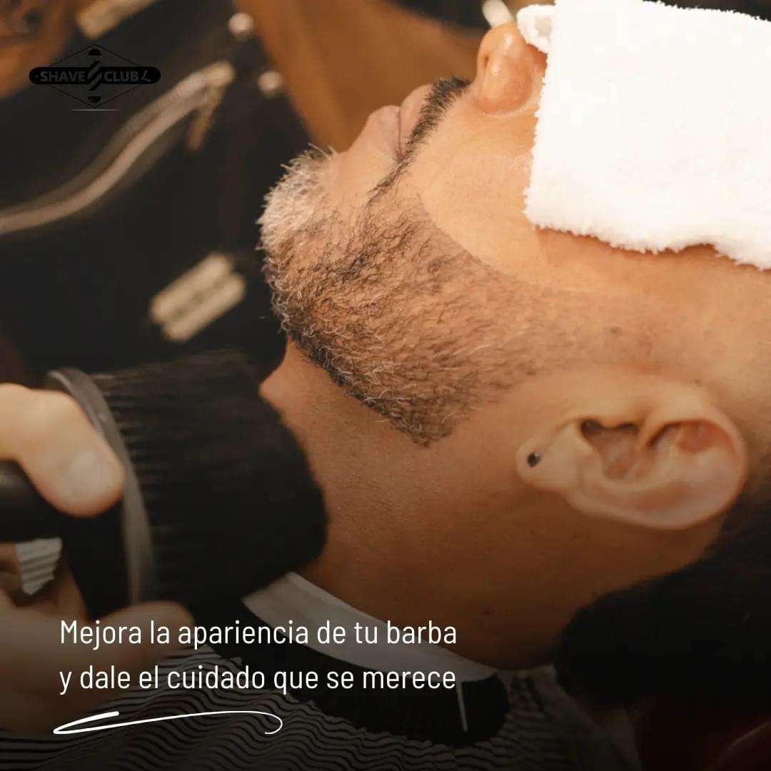 Ritual de barba con vapor y exfoliación